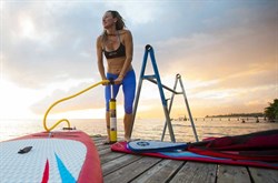 SUP BIC Sport 2019 WING AIR EVO x 32' (доска, весло, лиш, рюкзак, насос, ремкомплект) - фото 24514