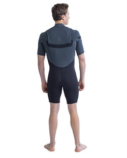 Гидрокостюм муж. Jobe 25 Perth Shorty 3/2mm Chestzipper Gray - фото 37430