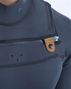 Гидрокостюм муж. Jobe 25 Perth Shorty 3/2mm Chestzipper Gray - фото 37432