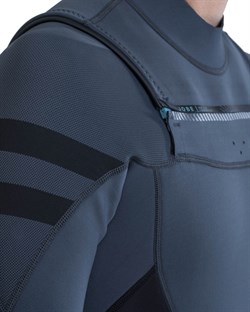 Гидрокостюм муж. Jobe 25 Perth Shorty 3/2mm Chestzipper Gray - фото 37433
