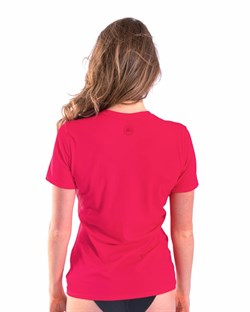 Гидромайка трикотаж. жен. Jobe 23 Rash Guard Loose Fit Women Hot Pink - фото 38042