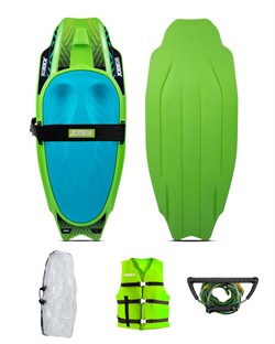 Ниборд Jobe 25 Slash Kneeboard Package Lime Green - фото 43992