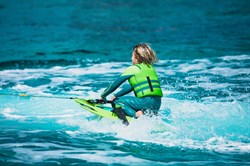 Ниборд компл. Jobe 25 Slash Kneeboard Package Lime Green - фото 53298