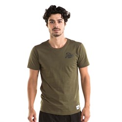 Casual T-Shirt Men Army Green - фото 61423