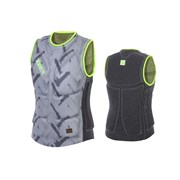 Reversible Comp Vest Men Olive