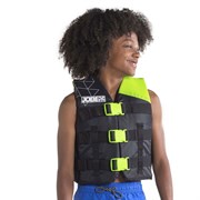 Nylon Vest Youth Lime Green