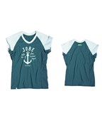 Rash Guard V-Neck Women Chrome