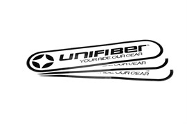 Наклейка UNIFIBER 24 Team Sail Sticker 2016 White