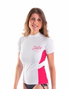 Гидромайка лайкр. JOBE 2021 Rash Guard Shortsleeve Women White