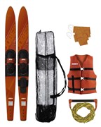 Водные лыжи компл. Jobe 21 Allegre Combo Skis Red Package