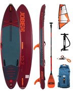 Доска SUP надувная компл. Jobe 23 Aero Mohaka Board 10.2 + Sup Sail 3.5 m2