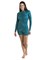 Гидрокостюм JOBE 2021 Sofia Shorty Longsleeve 3|2MM Dark Teal - фото 42035