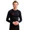 Гидромайка лайкр. муж. Jobe 25 Rash Guard Longsleeve Men Black - фото 61477
